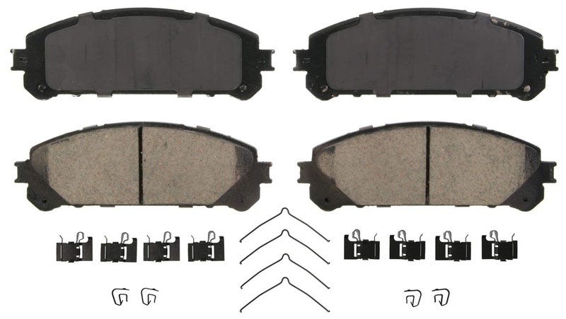 Wagner QS ZD1324 Disc Brake Pad Set, Chamfered Edges for Smooth, Quiet Stops, Fits 2008â€“2019 Toyota Highlander - Image 1